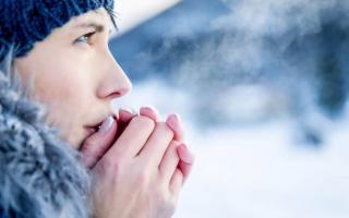 نحوه تشخیص شدت سرمازدگی